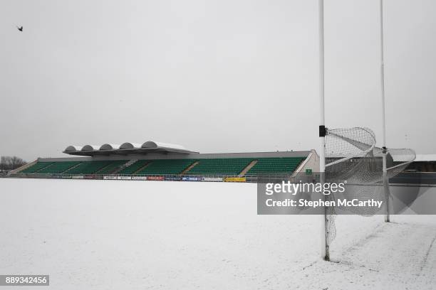 London , United Kingdom - 10 December 2017; A general view of McGovern Park following postponement of the AIB GAA Football All-Ireland Senior Club...