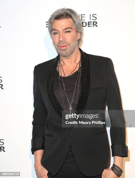 Chaz Dean attends Chaz Dean Winter Party 2017 benefiting Love is Louder on December 9, 2017 in Los Angeles, California.