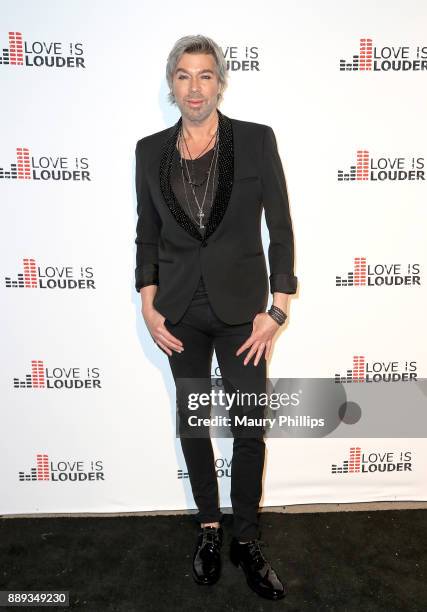 Chaz Dean arrives at Chaz Dean Winter Party 2017 benefiting Love is Louder on December 9, 2017 in Los Angeles, California.