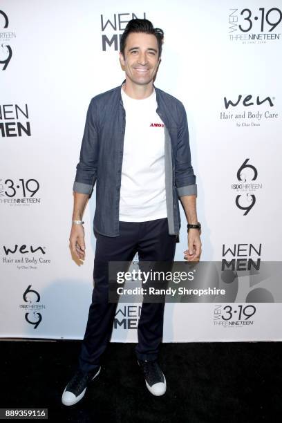 Gilles Marini arrives to Chaz Dean winter party 2017 benefiting Love is Louder on December 9, 2017 in Los Angeles, California.