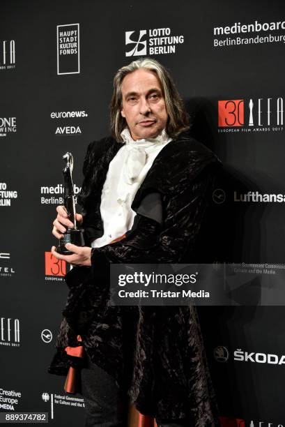 Award winner Leendert Van Nimwegen attends the European Film Awards 2017 on December 9, 2017 in Berlin, Germany.