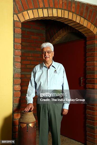 Azim W Azim Premji Foundation Photos and Premium High Res Pictures - Getty Images