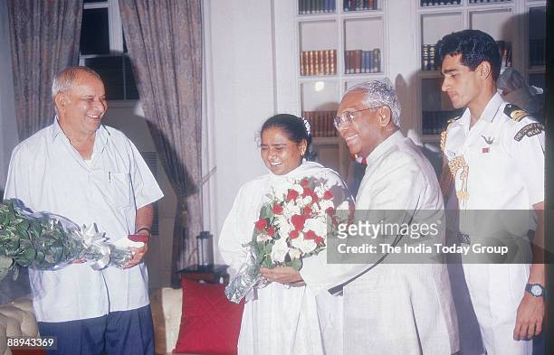 Mayawati, Kanshi Ram, KR Narayanan