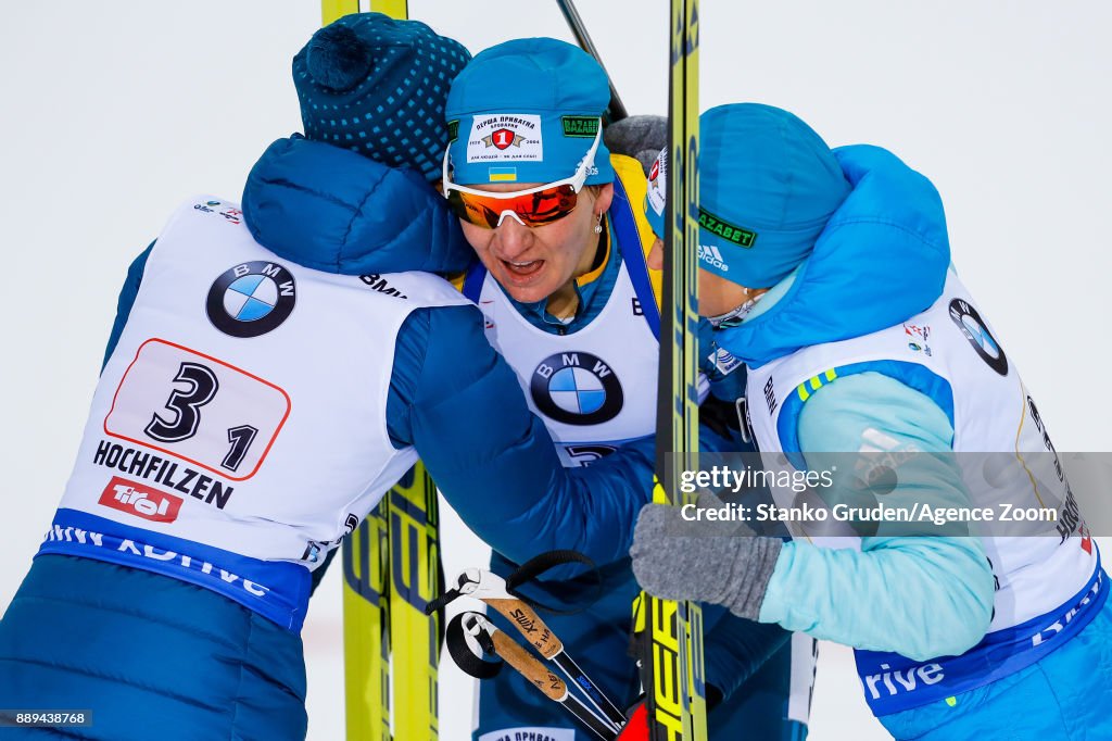 IBU Biathlon World Cup - Men's and Women's Relay