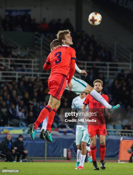 Europa League Group L Round 6 football match: Real Sociedad - Zenit 1 - 3. Real Sociedad's Diego Diego Javier Llorente Rios against Zenit St...