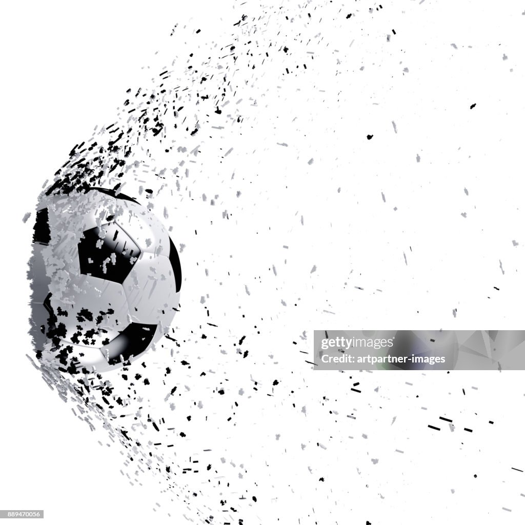 Exploding Soccer Ball High-Res Stock Photo - Getty Images