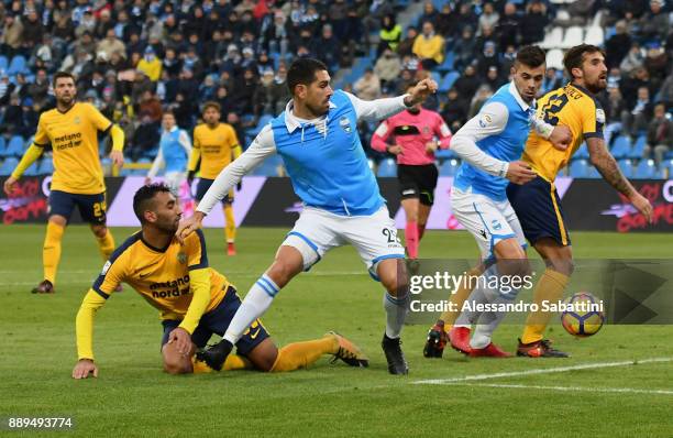 Marco Boriello of Spal in action during the Serie A match between Spal and Hellas Verona FC at Stadio Paolo Mazza on December 10, 2017 in Ferrara,...