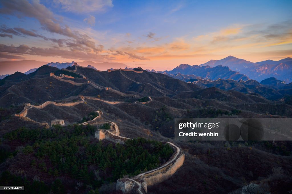 The great wall of china