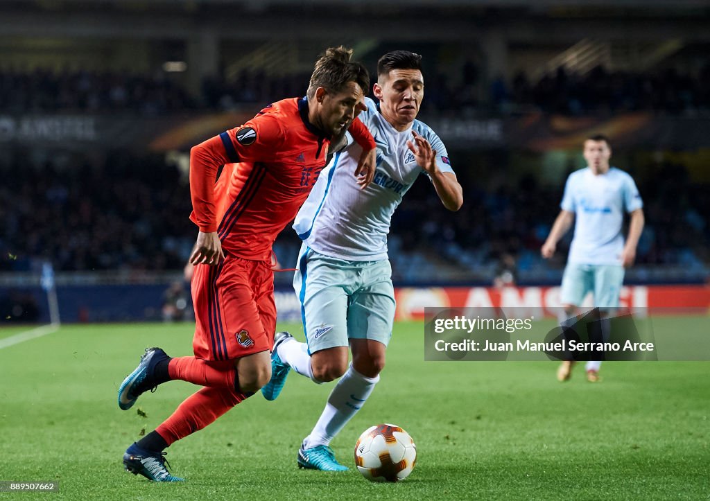 Real Sociedad v Zenit St. Petersburg - UEFA Europa League