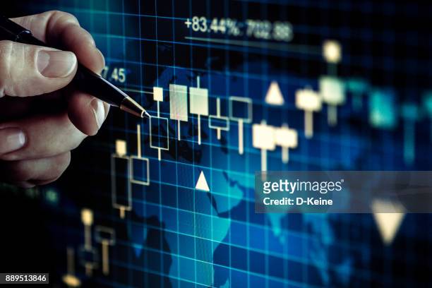 stock market - blockchain crypto stock pictures, royalty-free photos & images