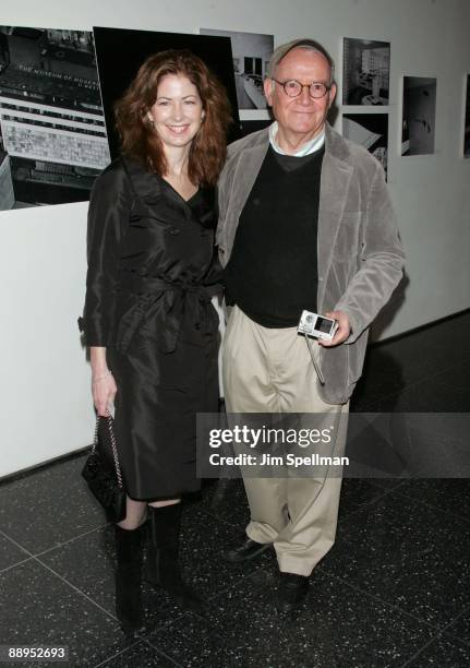 Dana Delany and Buck Henry