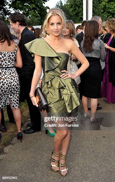 Melissa Montgomery attends the annual summer party at The Serpentine Gallery on July 9, 2009 in London, England.