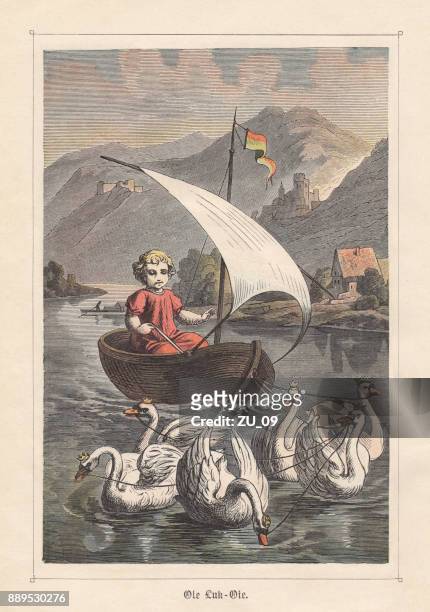 lukøje (ole), 安徒生童話, 出版1883 - hans christian andersen 幅插畫檔、美工圖案、卡通及圖標