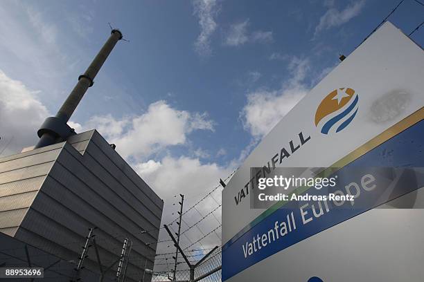 View of the Kruemmel nuclear power plant, operated by Swedish energy giant Vattenfall, is taken on July 9, 2009 in Kruemmel near Hamburg, Germany....