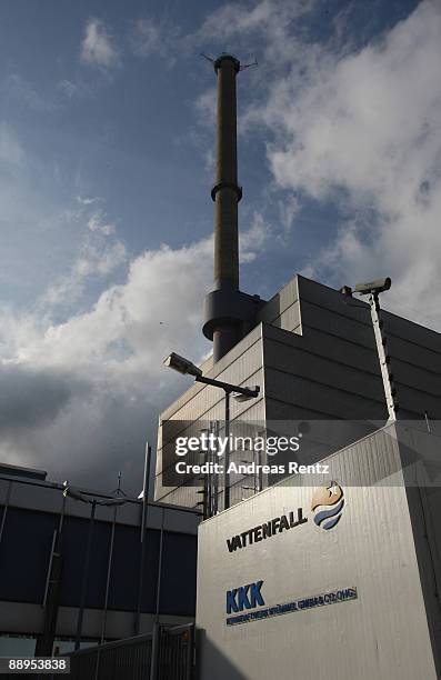 View of the Kruemmel nuclear power plant, operated by Swedish energy giant Vattenfall, is taken on July 9, 2009 in Kruemmel near Hamburg, Germany....