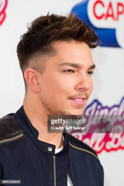 Matt Terry attends the Capital FM Jingle Bell Ball with Coca-Cola at The O2 Arena on December 10, 2017 in London, England.