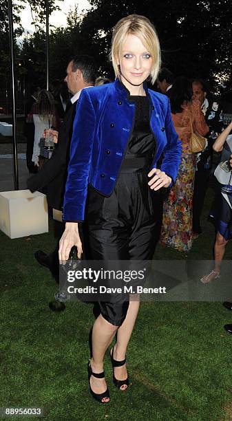 Lauren Laverne attends the Serpentine Gallery Summer Party, at The Serpentine Gallery on July 9, 2009 in London, England.