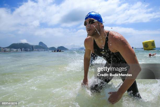 Alex Studzinski of Germany in action on the course at Copacabana Beach during the Rei e Rainha do Mar 2017 on December 10, 2017 in Rio de Janeiro,...