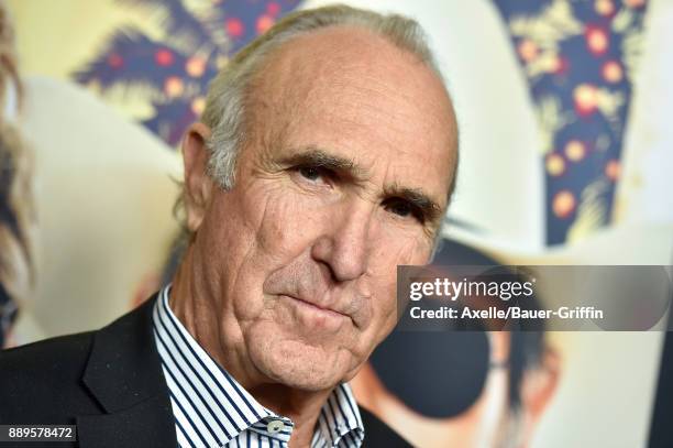 Director Ron Shelton arrives at the premiere of 'Just Getting Started' at ArcLight Hollywood on December 7, 2017 in Hollywood, California.