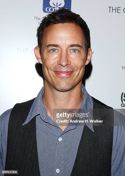 Actor Tom Cavanagh attends a screening of "500 Days Of Summer" hosted by The Cinema Society with Brooks Brothers and Cotton at the Tribeca Grand...