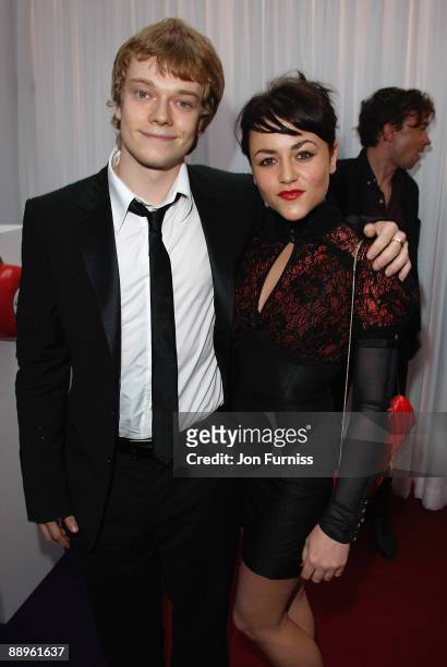 Actor Alfie Allen and actress Jaime Winstone attend the Glamour Women Of The Year Awards held at Berkeley Square Gardens on June 3, 2008 in London,...