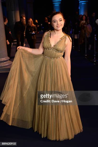 Florence Pugh attends the British Independent Film Awards held at Old Billingsgate on December 10, 2017 in London, England.