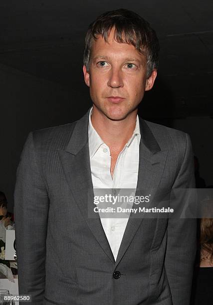 Jefferson Hack attends the Royal College of Art Fashion Gala Reception at The Royal College of Art on June 11, 2009 in London, England.