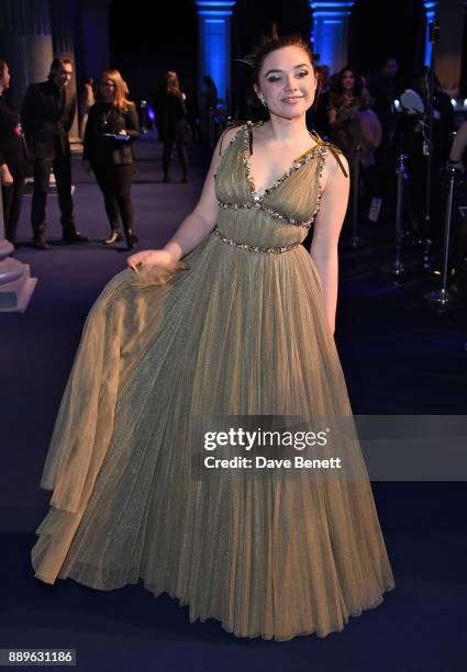 Florence Pugh attends the British Independent Film Awards held at Old Billingsgate on December 10, 2017 in London, England.