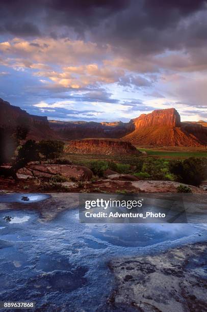 indian creek bears ears national monument - bears ears national monument stock pictures, royalty-free photos & images