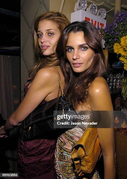 Ana Beatriz Barros and Fernanda Motta