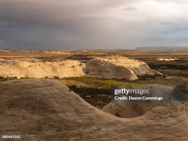 lone rock canyon, lake powell, utah - dipartimento degli interni degli stati uniti d'america foto e immagini stock