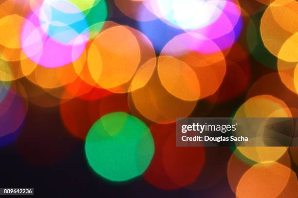 full frame shot of colorful glowing orbs - dancing studio shot stock pictures, royalty-free photos & images