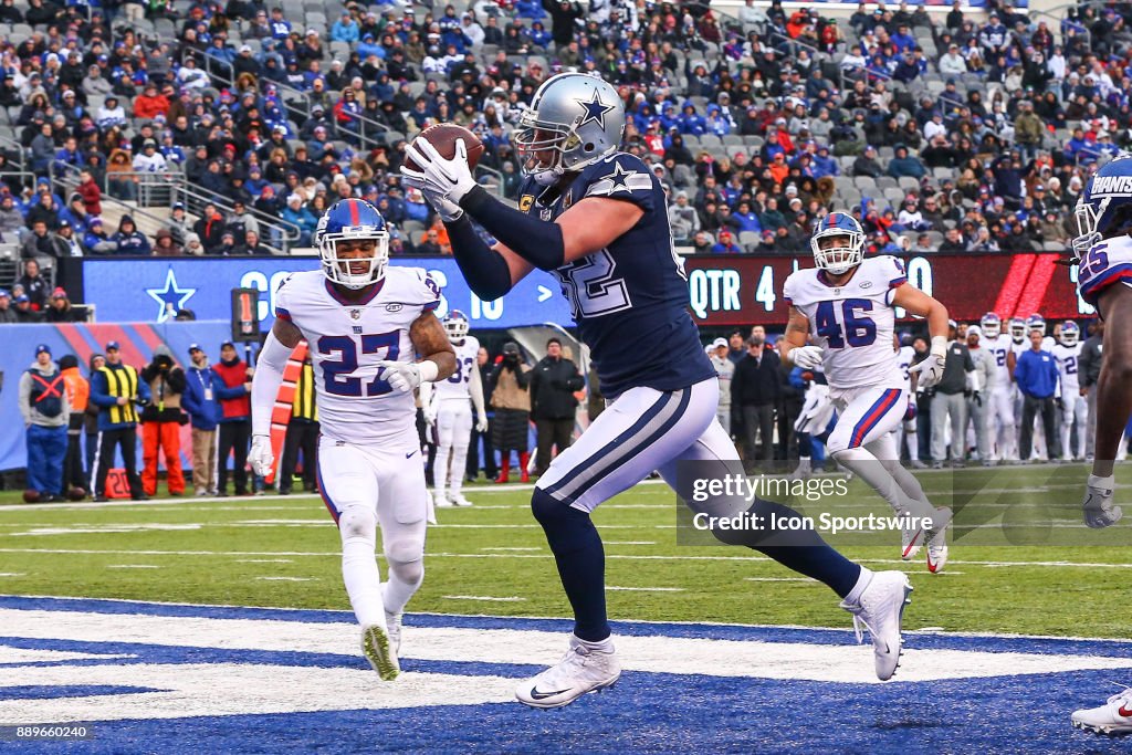 NFL: DEC 10 Cowboys at Giants