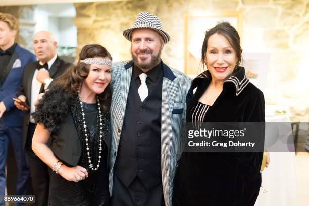 Kira Reed Lorsch, Frank Sheftel and Guest attend The Thalians: Hollywood for Mental Health Holiday Party 2017 at the Bel Air Country Club on December...