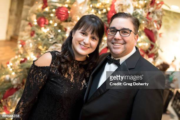 Susan and Jeff Shapiro attend The Thalians: Hollywood for Mental Health Holiday Party 2017 at the Bel Air Country Club on December 09, 2017 in Bel...