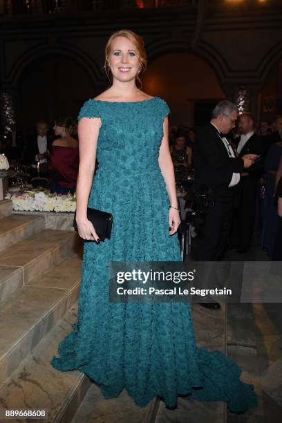 Annie Loof attend the Nobel Prize Banquet 2017 at City Hall on December 10, 2017 in Stockholm, Sweden.