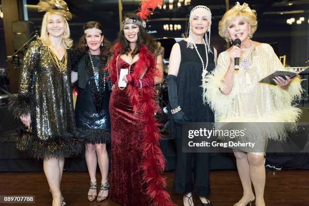 Ruta Lee and guests attend The Thalians: Hollywood for Mental Health Holiday Party 2017 at the Bel Air Country Club on December 09, 2017 in Bel Air,...