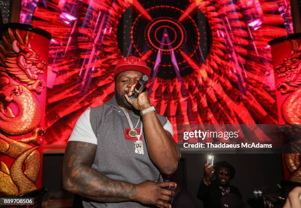 Cent performs at Ora Nightclub on December 9, 2017 in Miami Beach, Florida.