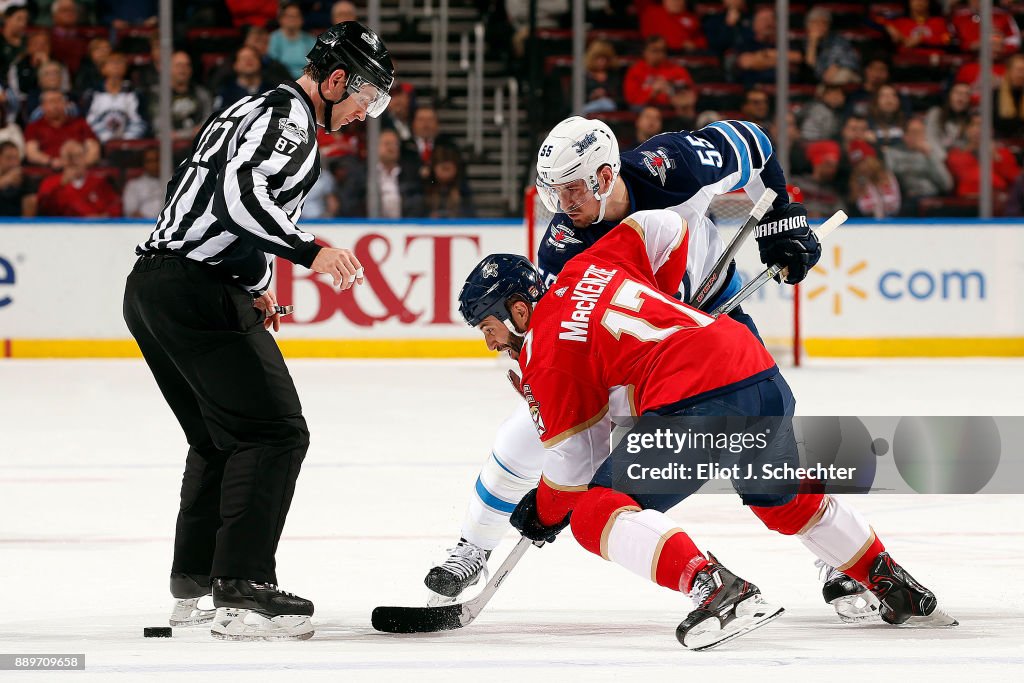 Winnipeg Jets v Florida Panthers