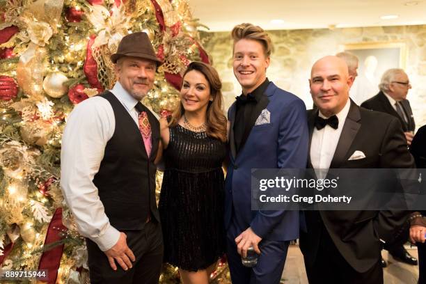 Guests attend The Thalians: Hollywood for Mental Health Holiday Party 2017 at the Bel Air Country Club on December 09, 2017 in Bel Air, California.