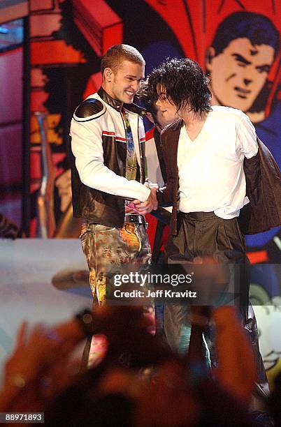 Justin Timberlake and Michael Jackson