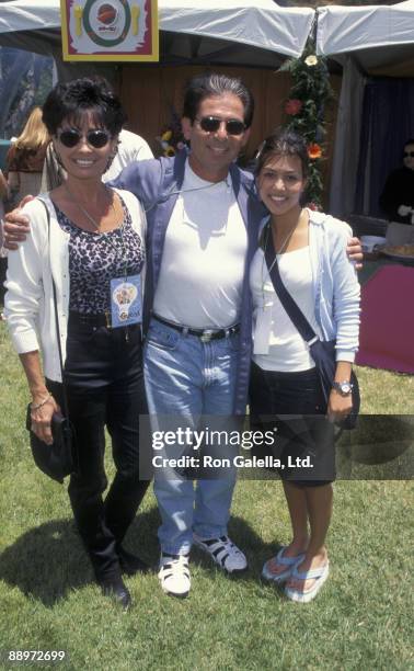 Attorney Robert Kardashian and daughter Kourtney Kardashian attending Nineth Annual 'A Time For Heroes' E. Glaser Pediatric AIDS Association Benefit...