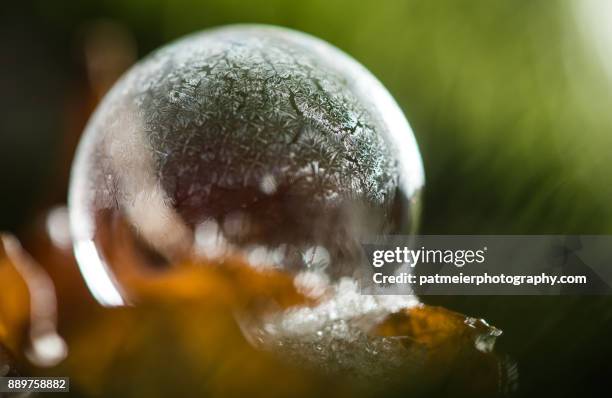 frozen bubbles - oberhoffen castle stock pictures, royalty-free photos & images