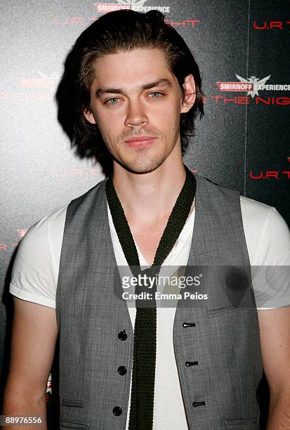 Tom Payne attends Smirnoff: U.R. The Night at O2 Arena on July 10, 2009 in London, England.