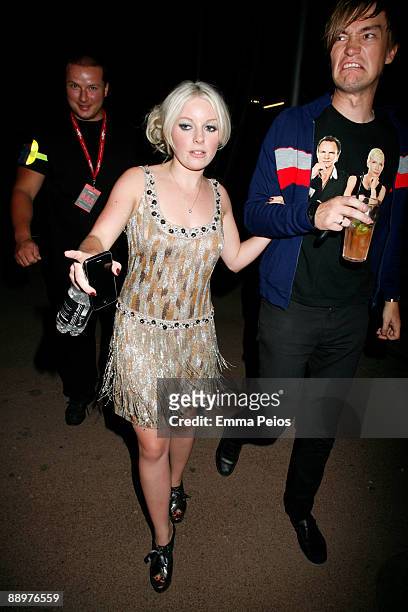 Little Boots attends Smirnoff: U.R. The Night at O2 Arena on July 10, 2009 in London, England.