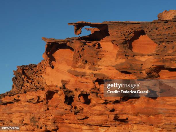 sandstone formation, little finland, nevada - mesquite nevada stock pictures, royalty-free photos & images