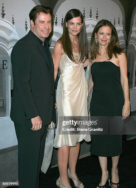 John Travolta, Katie Holmes and Kelly Preston