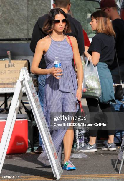 Jenna Dewan is seen on December 10, 2017 in Los Angeles, California.