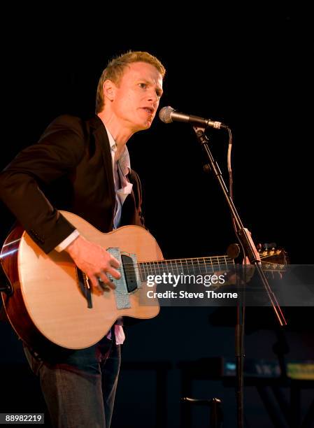 Teddy Thompson performs on stage on the first day of Cornbury Festival on July 11, 2009 in Charlbury, United Kingdom.