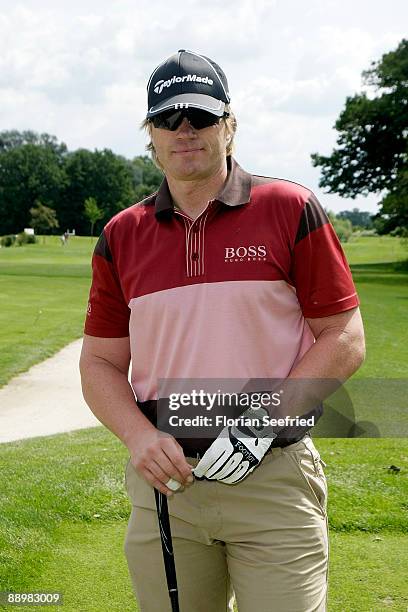 Oliver Kahn attends the golf tournament 'Kaiser Cup 2009' at 'Hartl Golf-Resort' on July 11, 2009 in Bad Griesbach, Germany.